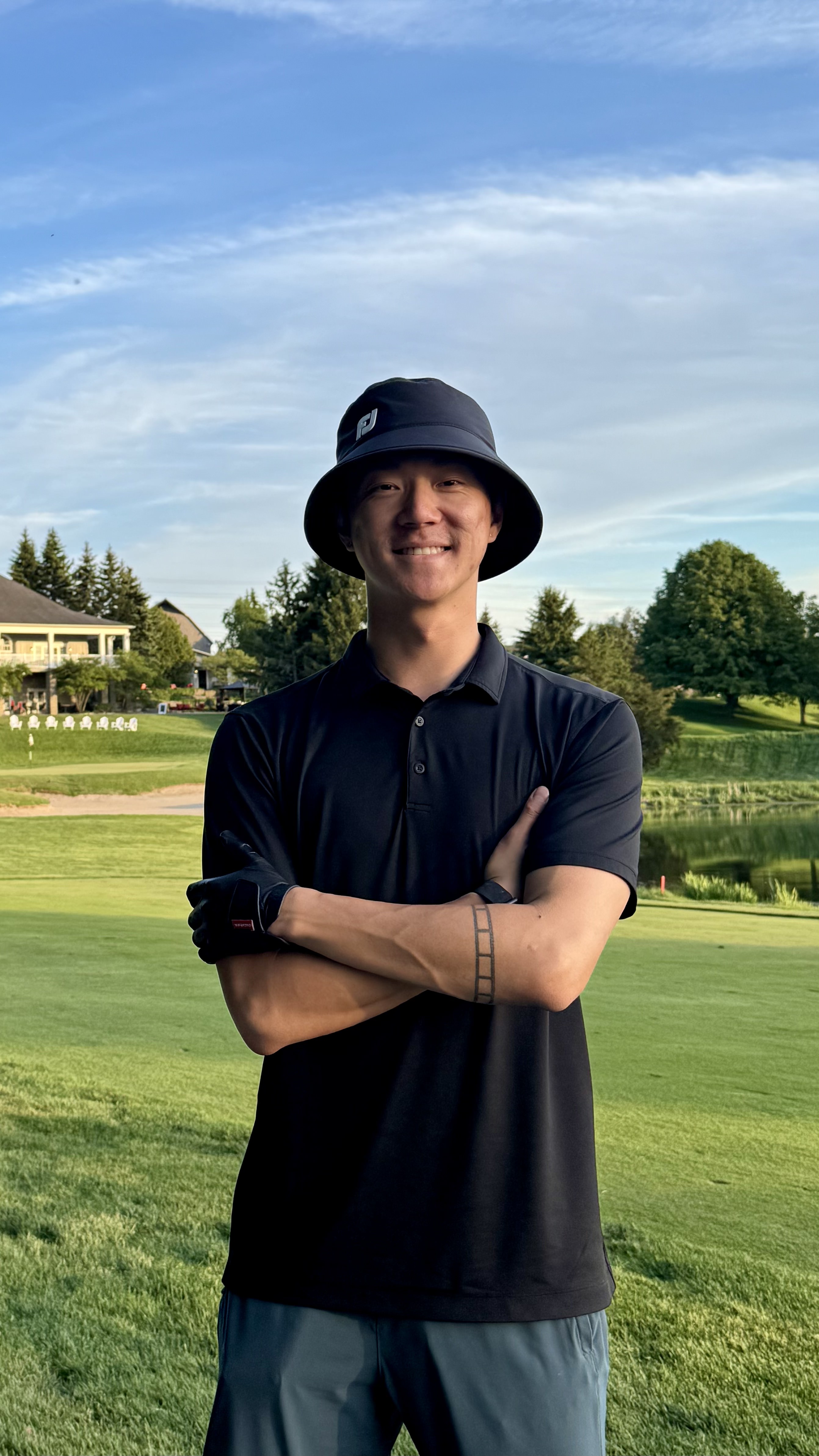 Daniel Yang, golf coach at Ace Academy, 588 Eastern Ave Toronto